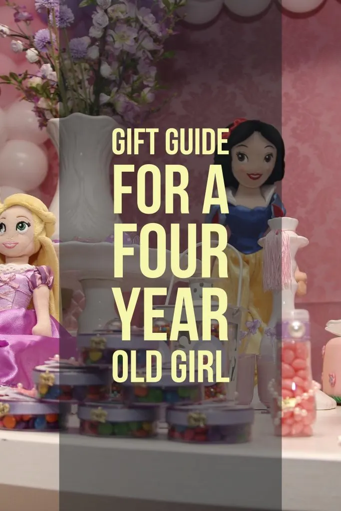 Gift ideas for 4 discount year old birthday party girl