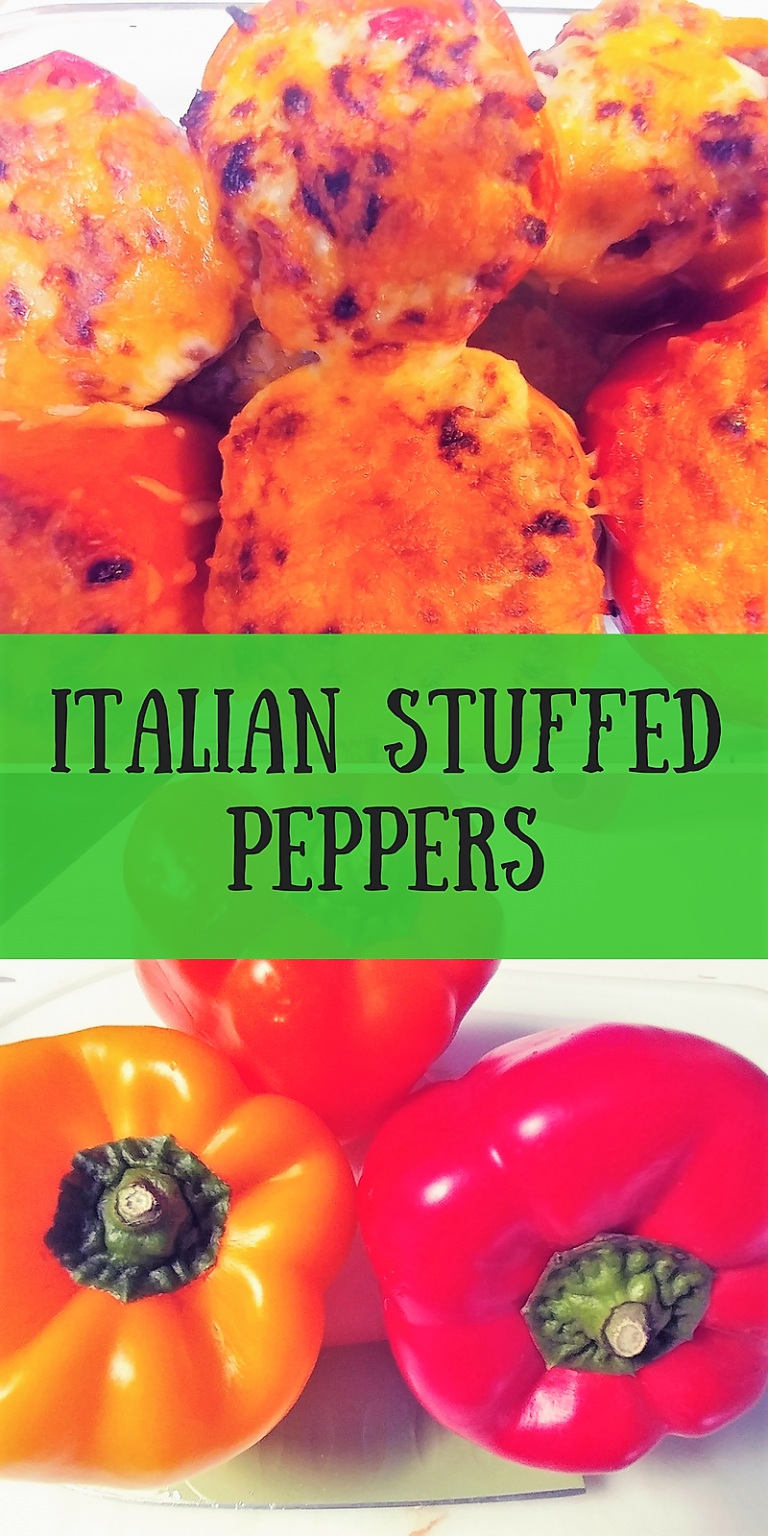 Italian Stuffed Peppers — The Coffee Mom