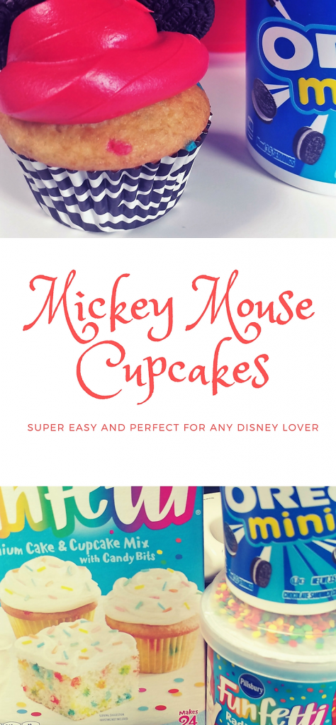 Easy Mickey Mouse Cupcakes Recipe
