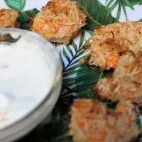 red lobster inspired baked coconut shrimp