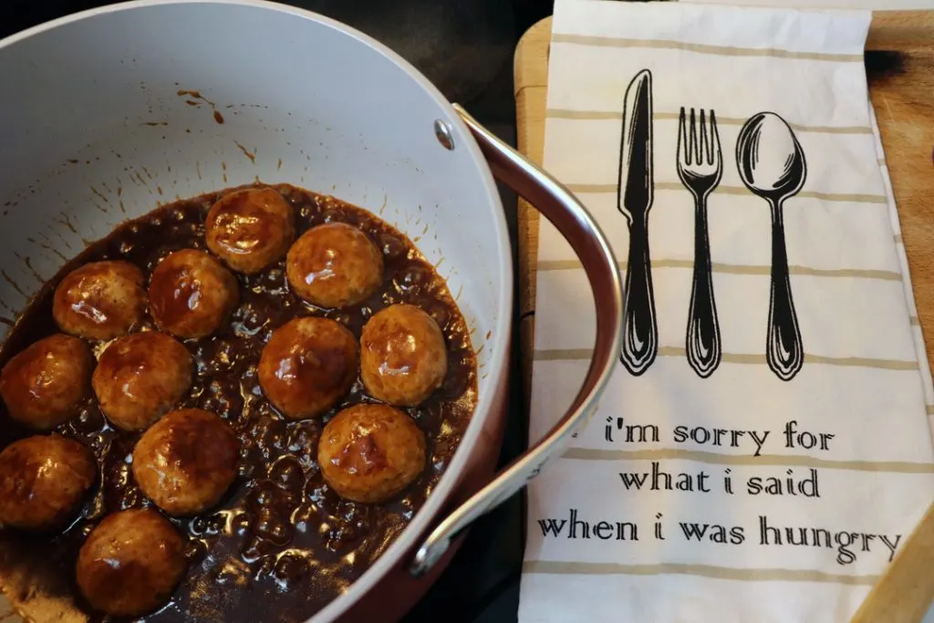 I'm Sorry for What I Said When I Was Hangry - Tea Towel