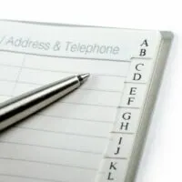 address book