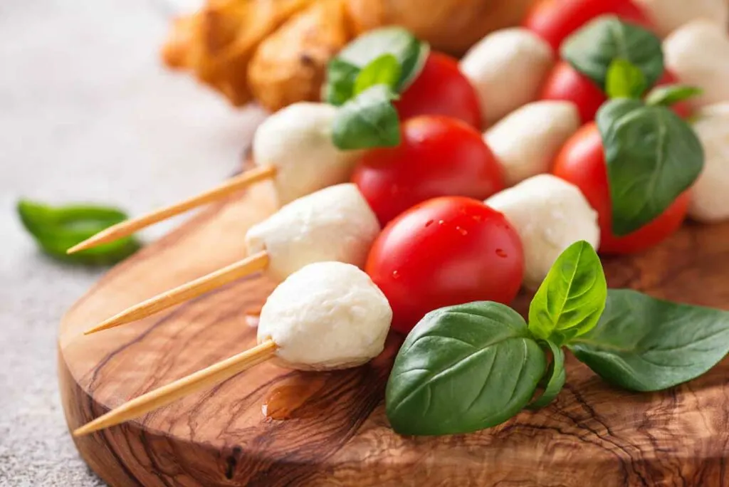 Italian Caprese Skewers