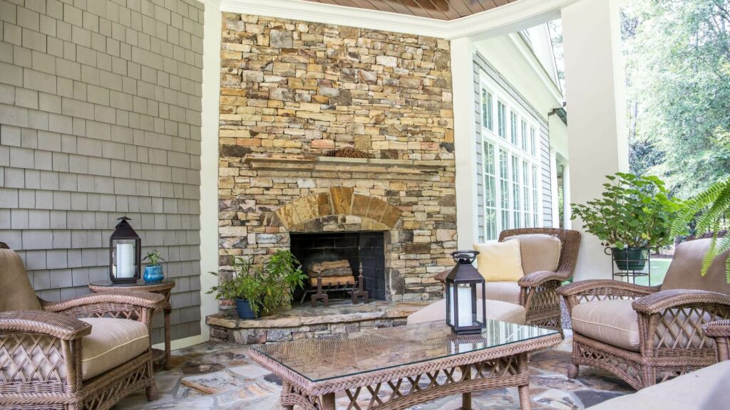 stone fireplace maintenance