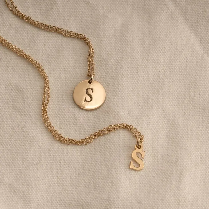 initial necklace for working moms