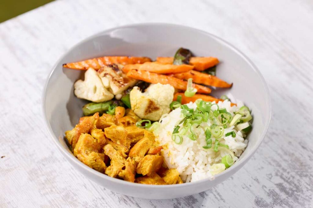 Coconut Curry Rice Bowl