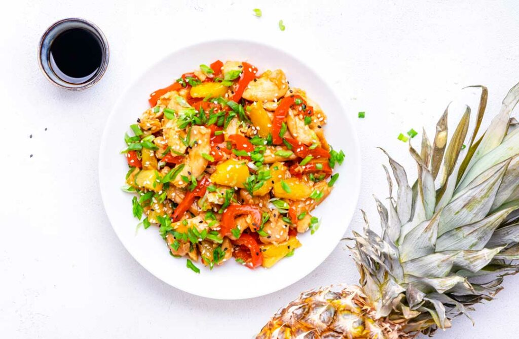 Pineapple Fried Rice Bowl