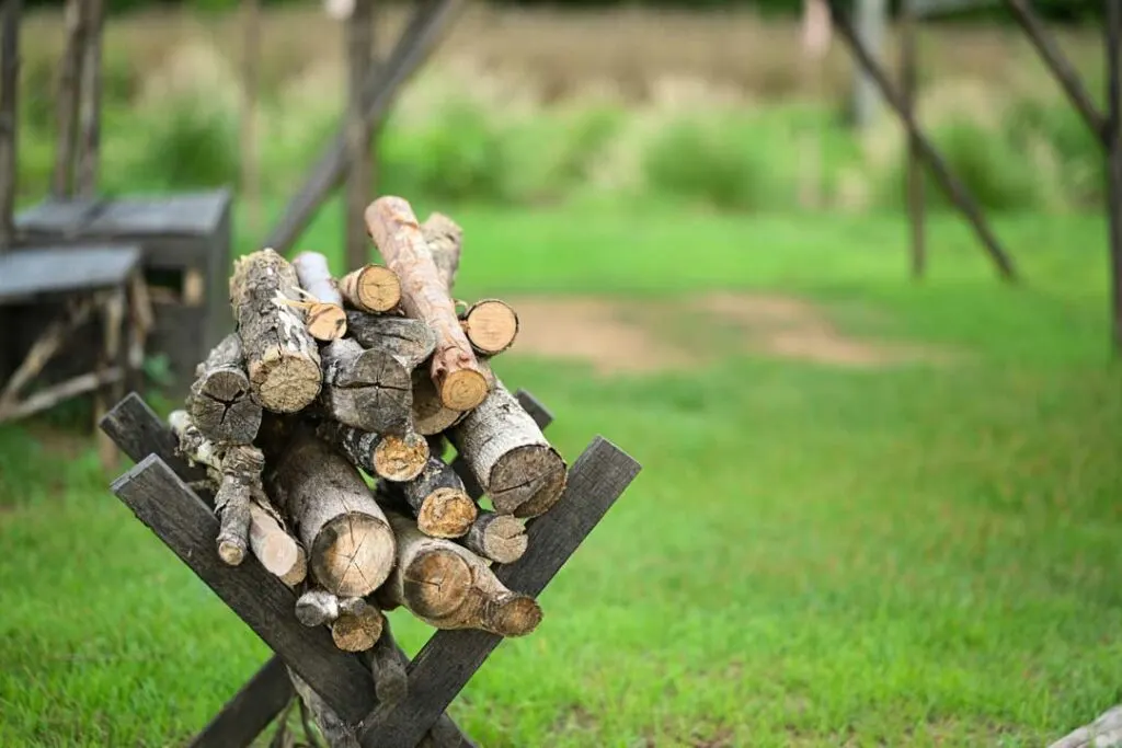 Build an Outdoor Firewood Rack