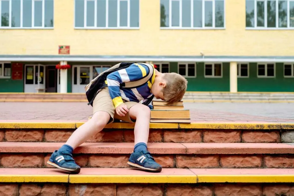 child is injured at school