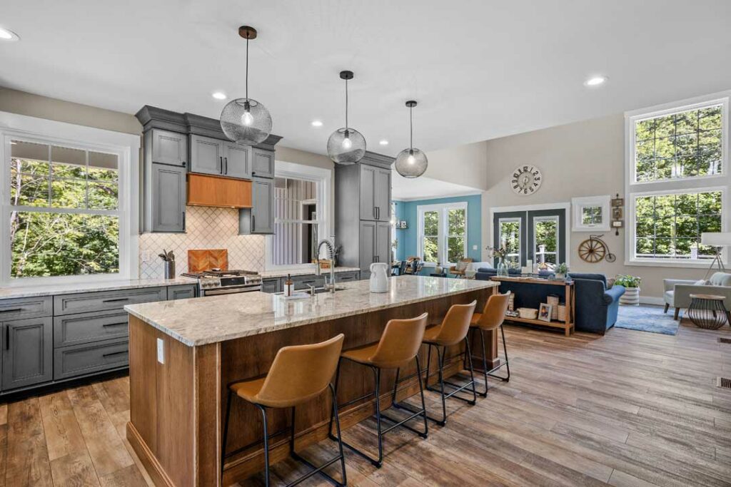 kitchen photography with sunlight