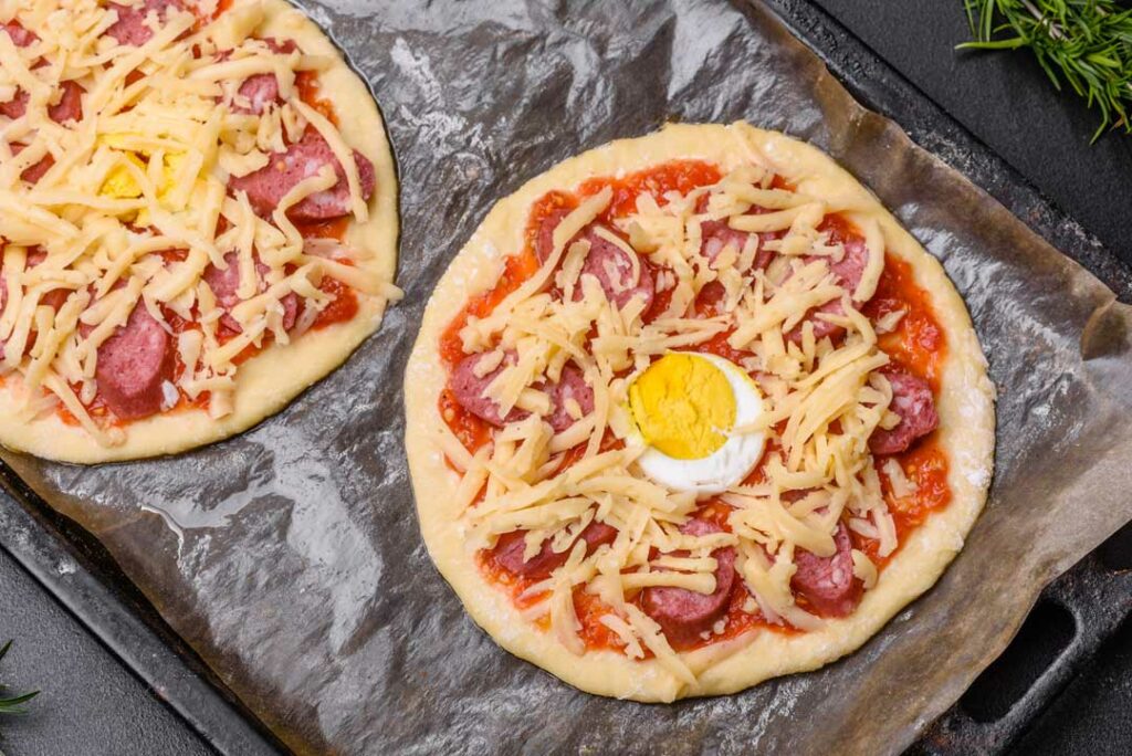 Breakfast-for-Dinner Pizza