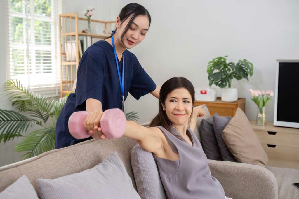 at-home physical therapy