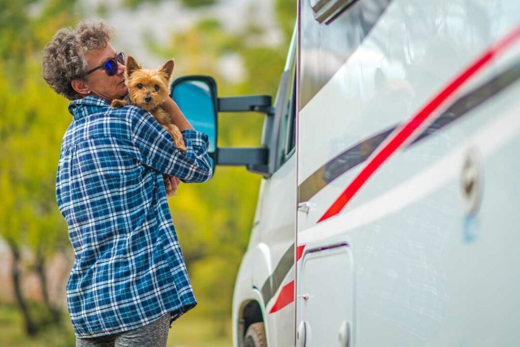 family RV trips with pets