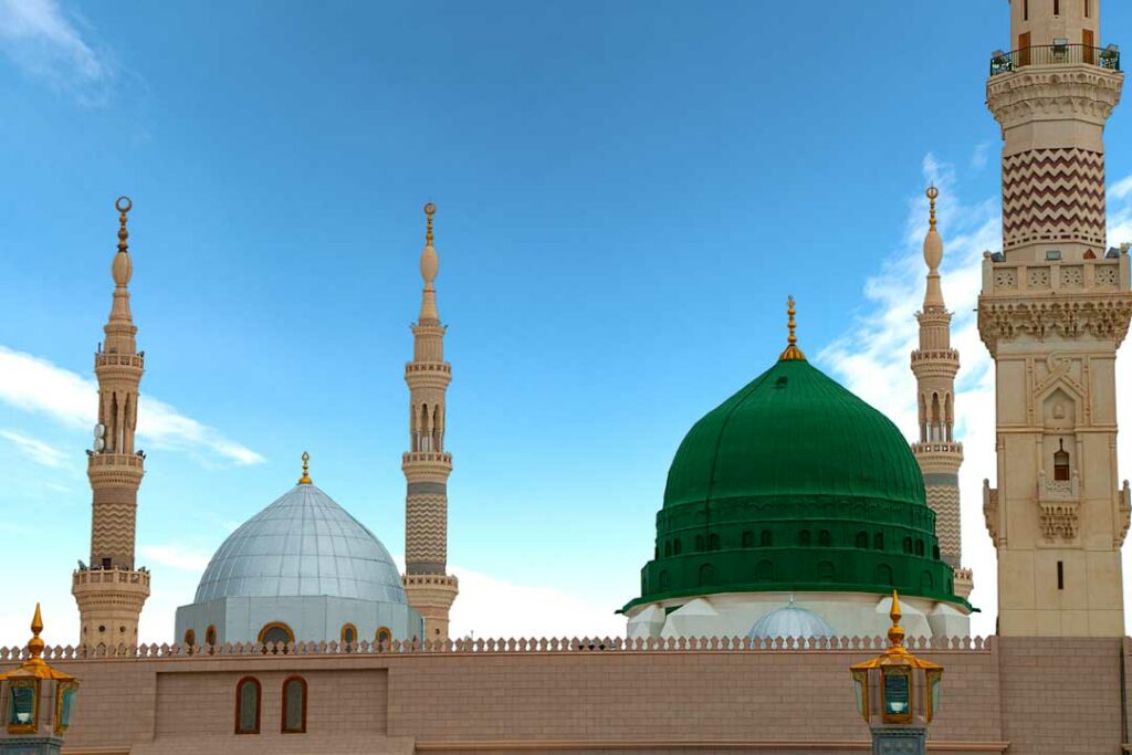 historic mosque in Madinah