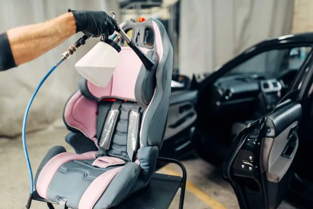 Best way to clean a baby car seat