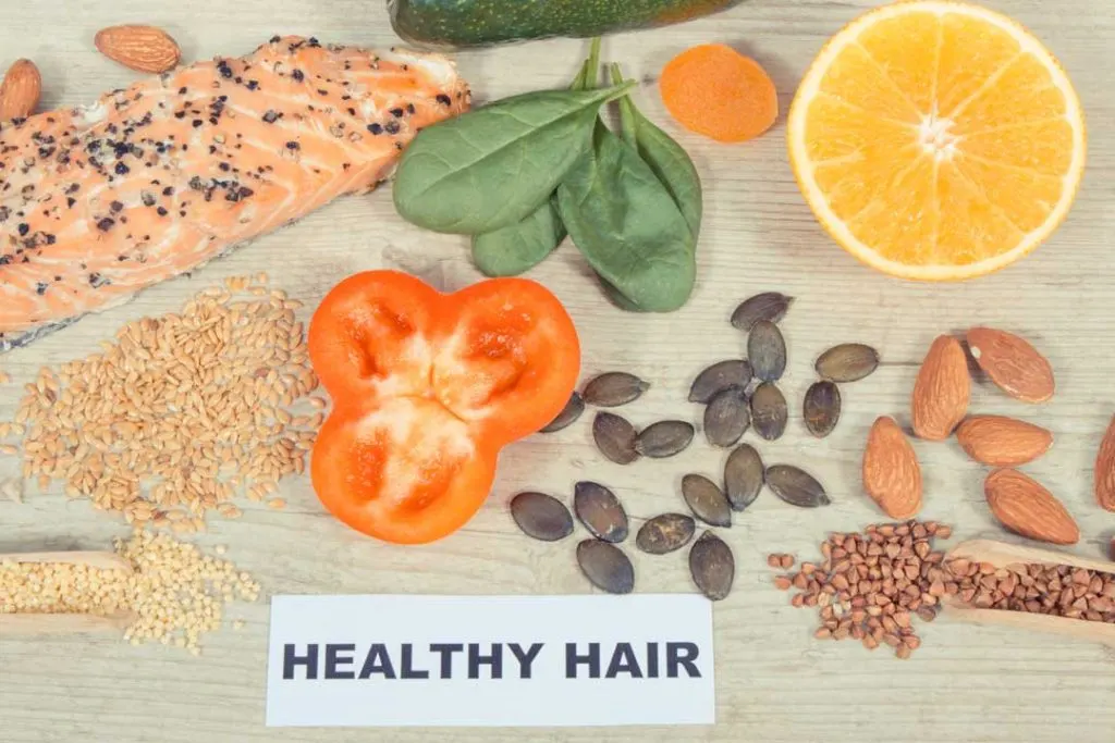 Food for healthy hair