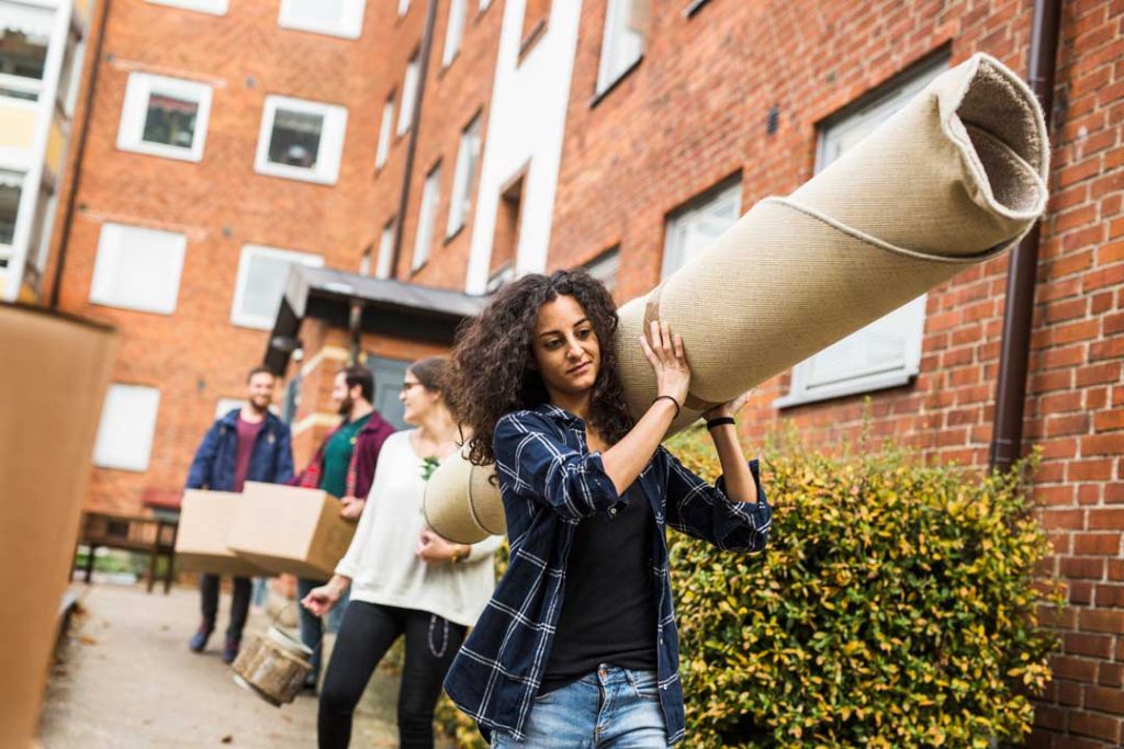 Moving out for the first time as a teen