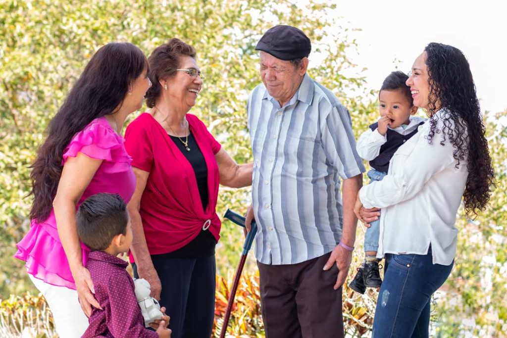 Supporting aging parents