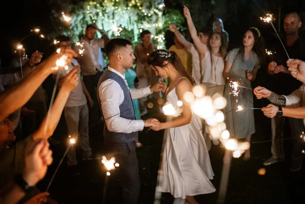 Wedding sparklers