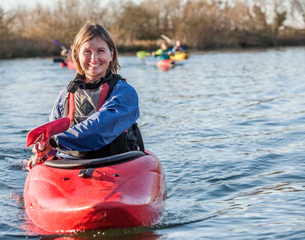 Kayaking