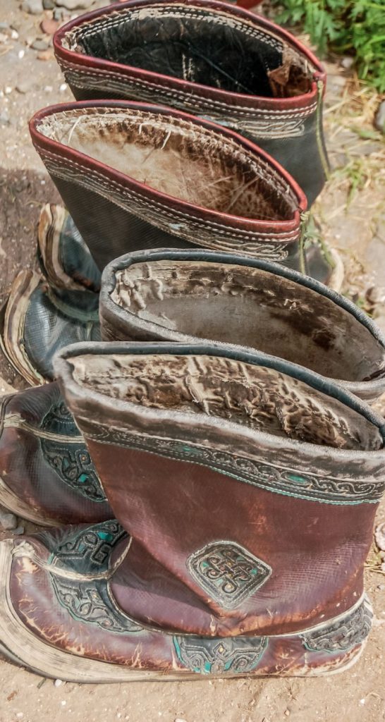 Mongolian boots (gutals)