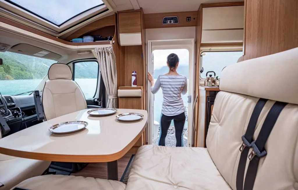 luxury motorhome